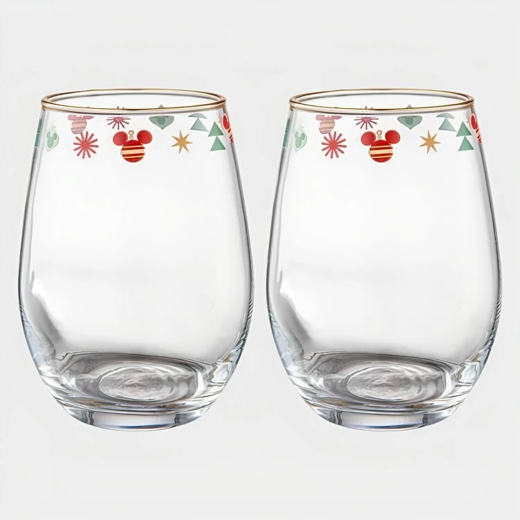 SET 2 VASOS REDONDOS 550ML NAVIDAD DISNEY CLASSIC - 1