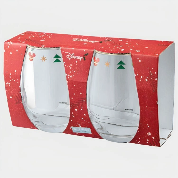 SET 2 VASOS REDONDOS 550ML NAVIDAD DISNEY CLASSIC - 3