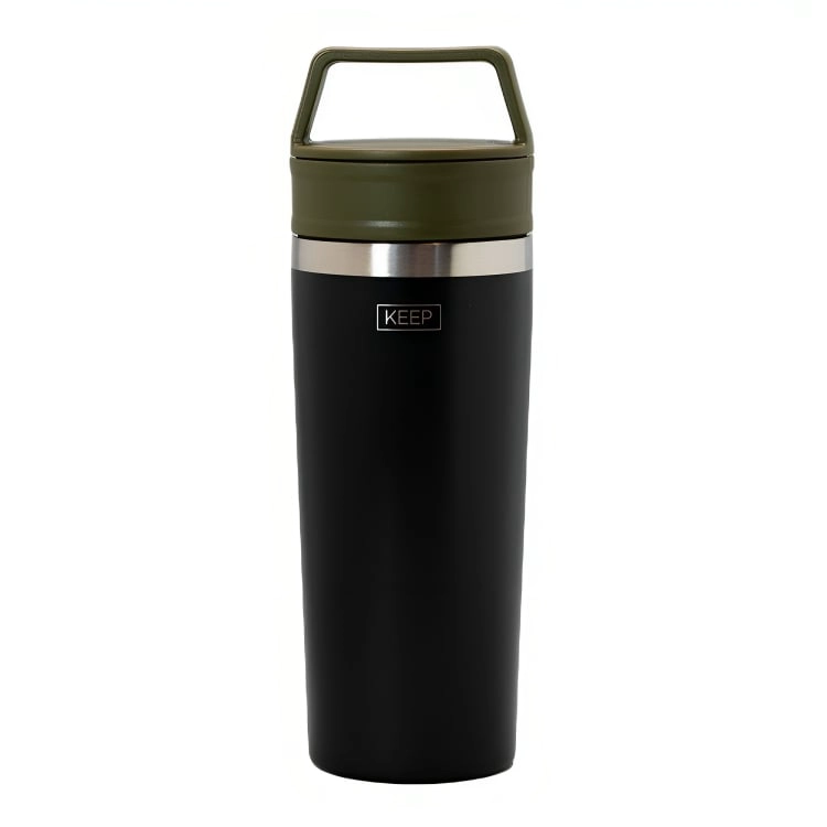 MUG VACCUM 470ML BLACKCAMO KEEP - 3