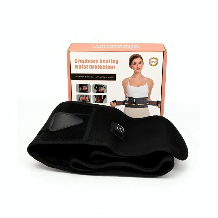 FAJA DE SOPORTE LUMBAR ELE CTRICA CON CALEFACCION - 2