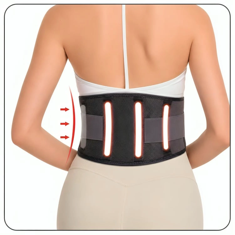 FAJA DE SOPORTE LUMBAR ELE CTRICA CON CALEFACCION - 3