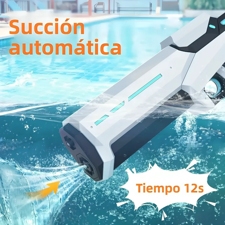 PISTOLA DE AGUA ELE CTRICA RECARGABLE CON SUCCION AUTOMATICA - 3