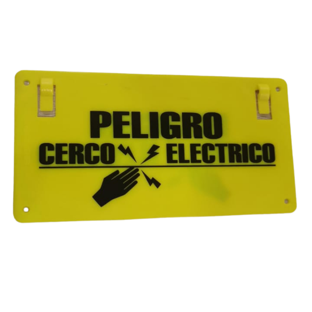 LETRERO DE ADVERTENCIA POR ALTO VOLTAJE UNIDAD - 3