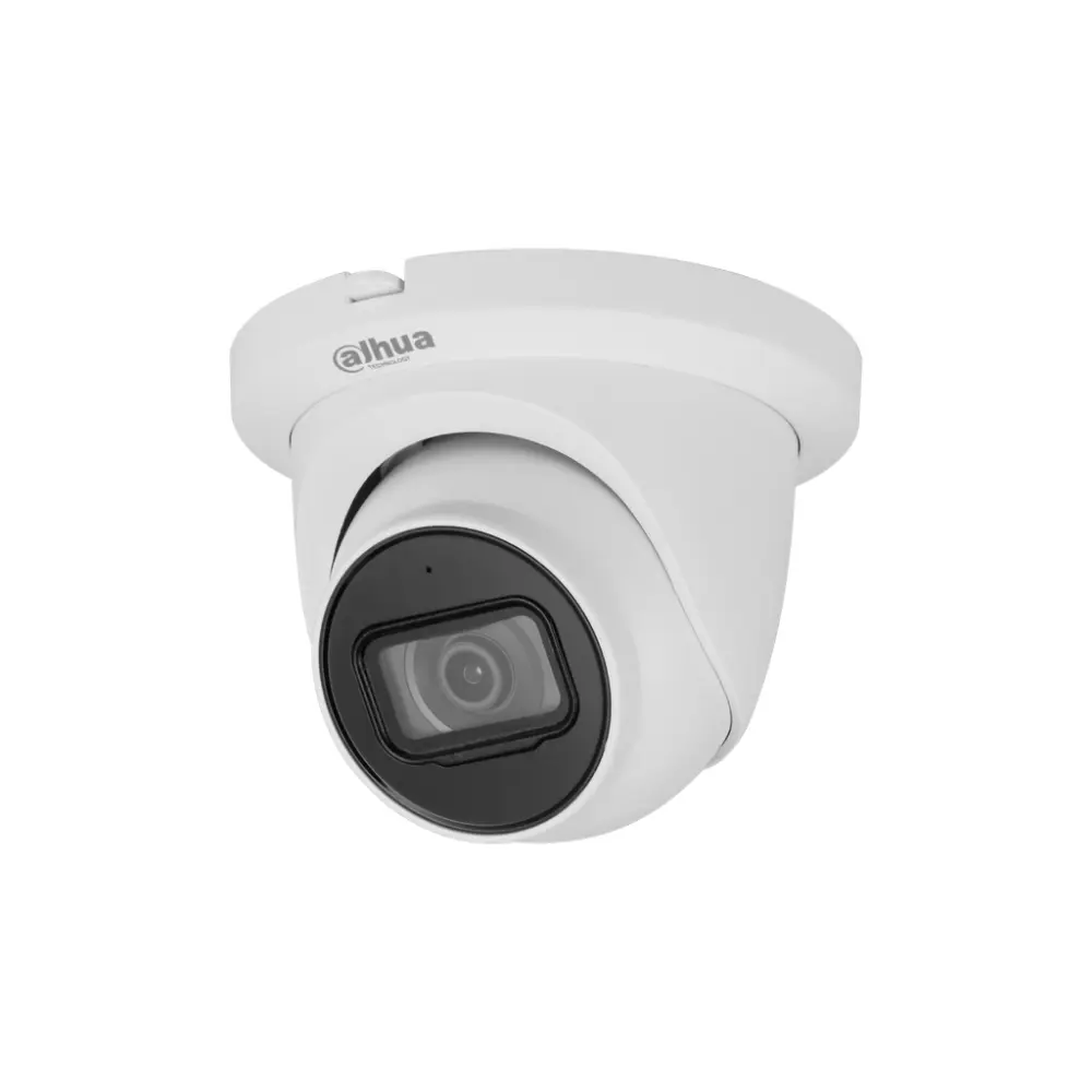 CÁMARA IP DAHUA TIPO EYEBALL 4MP LENTE FIJO IR 50MT IVS, FD, HEAT MA - 1