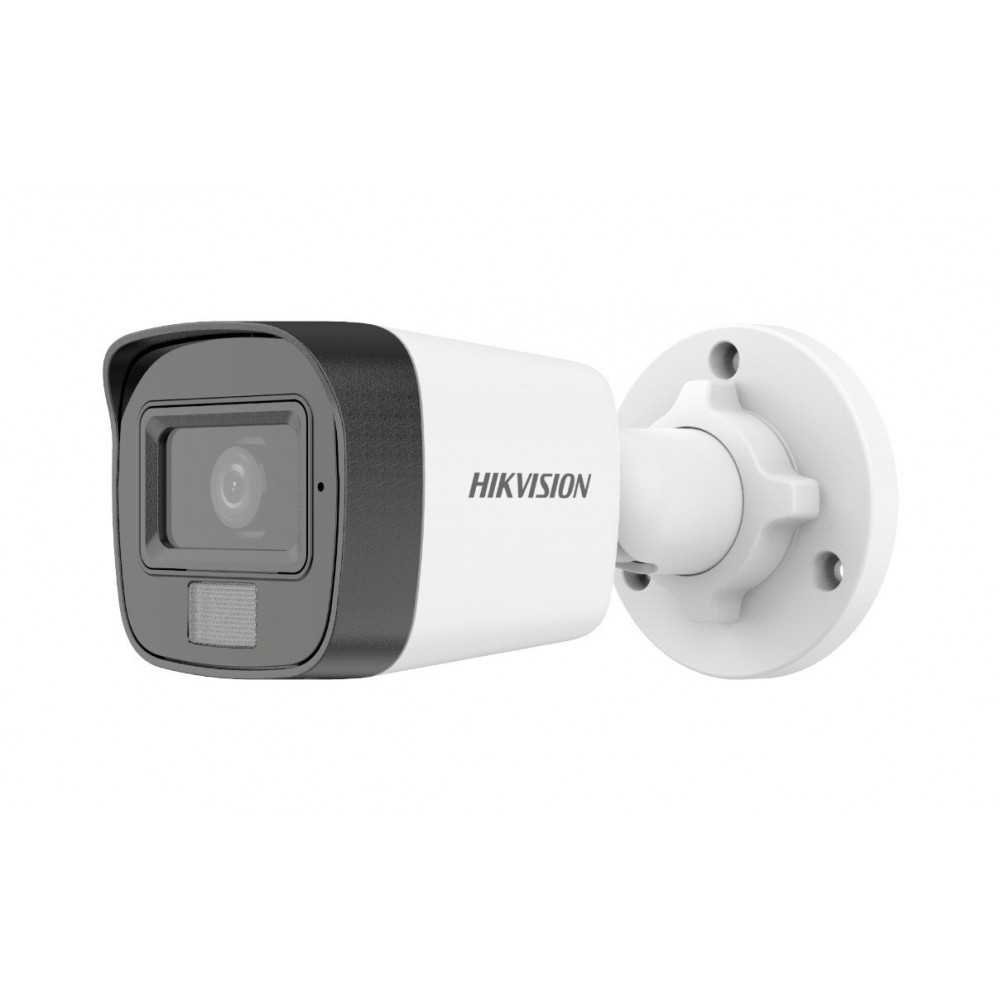 CÁMARA HIKVISION CAMARA TVI 2MP IR25M LUZ BLANCA Y AUDIO DS
