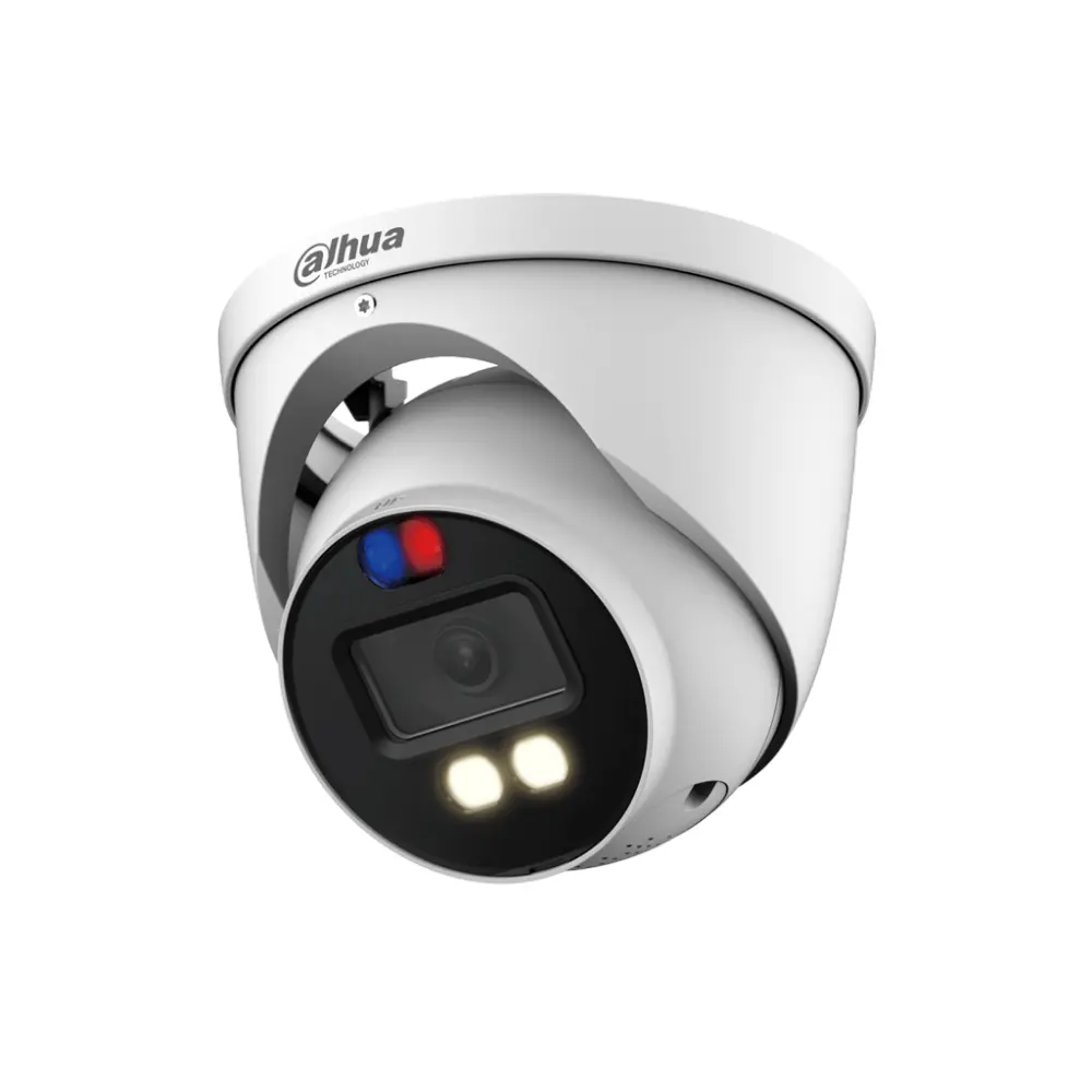 CÁMARA HDCVI DAHUA TIPO EYEBALL 2MP LENTE FIJO 3.6MM DUAL ILUMINACION