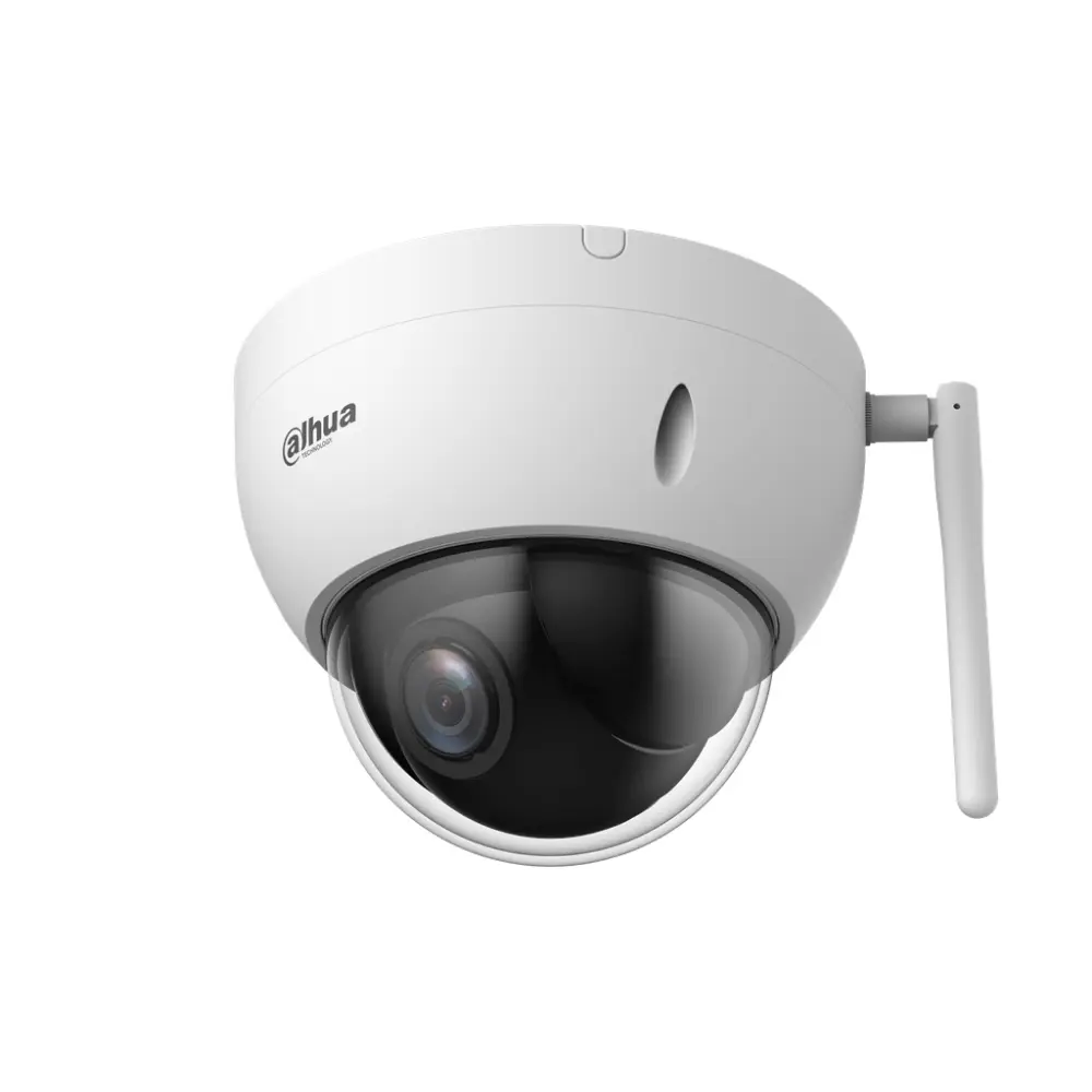 CAMARA IP DAHUA MINI DOMO PTZ ZOOM OPTICO DE 4X 2MP IP66 IK10 SOPORTA WIFI SOPOR - 1