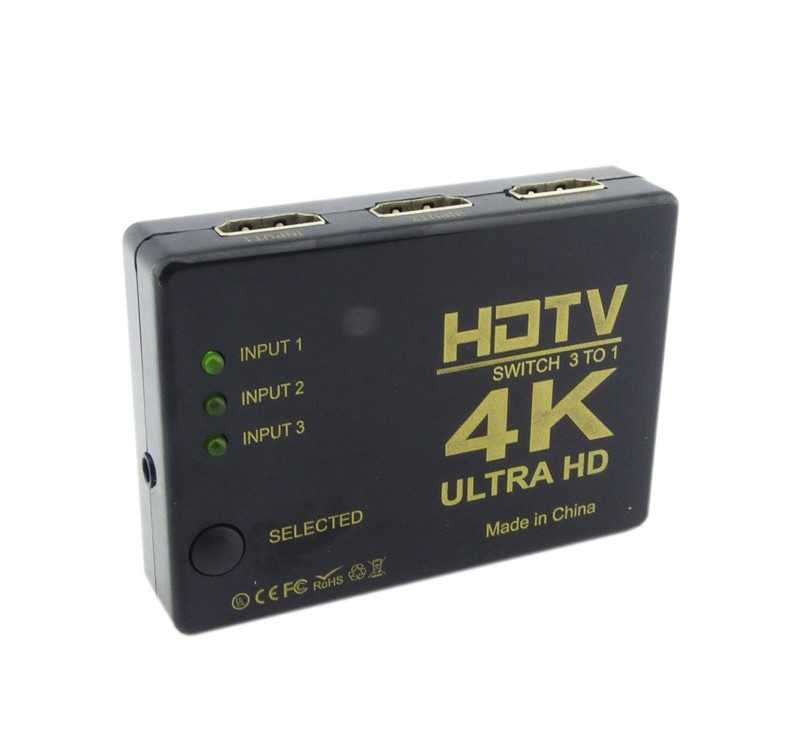 SWITCH SELECTOR 1X3 HDMI ULTRA HD - 1