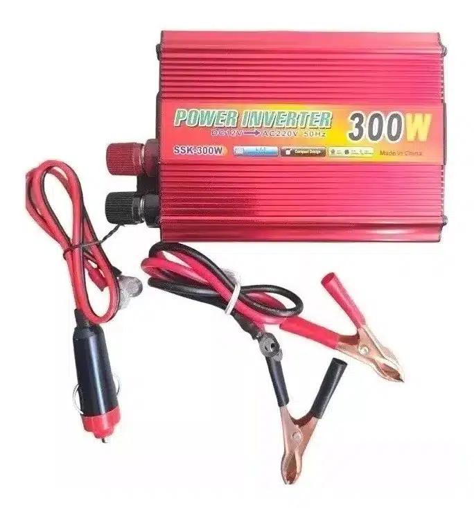 INVERSOR DE VOLTAJE DE 12V A 220V 300W - 1