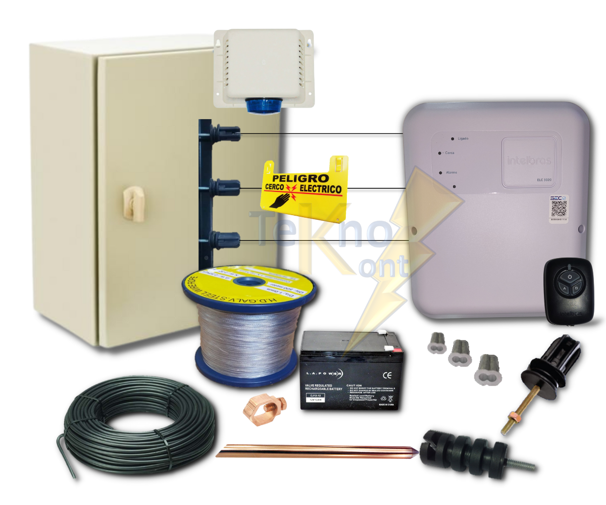 KIT 80 METROS CERCO ELÉCTRICO INTELBRAS - 1
