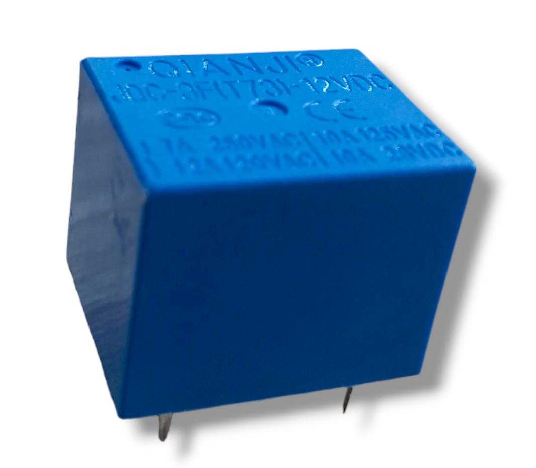 RELE SIMPLE CONTACTO N.C/N.A.DE 12V.AC/DC 10AMP - 1
