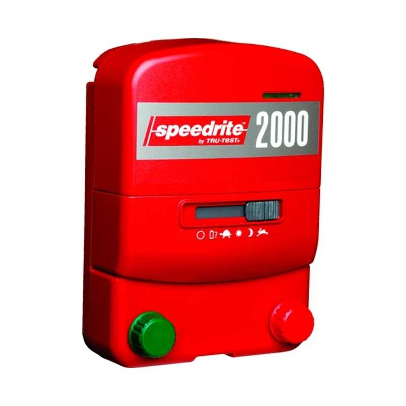 ENERGIZADOR CERCO ELÉCTRICO SPEEDRITE 2000 DUAL - 1