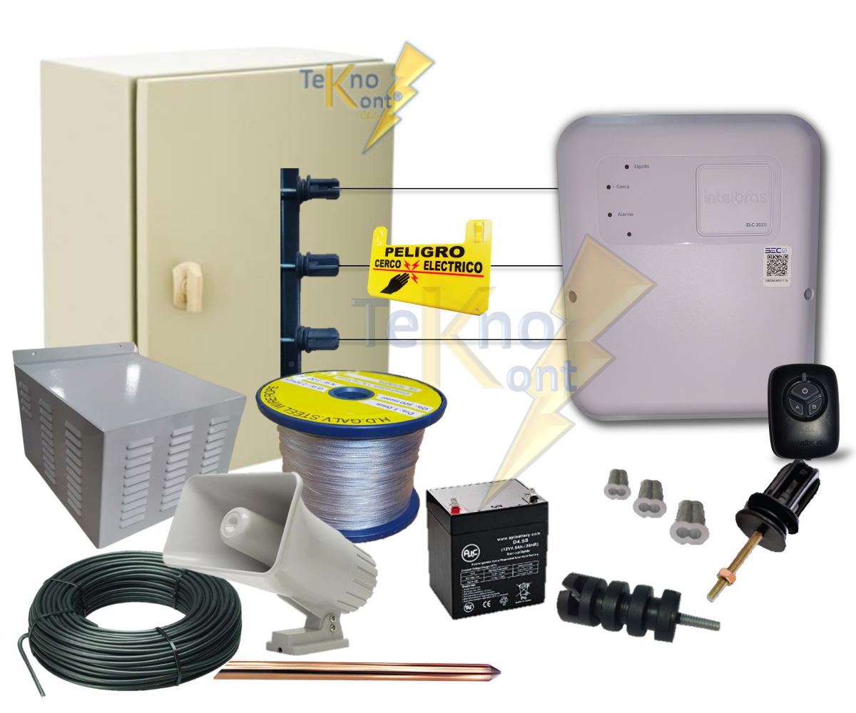 KIT 165 METROS CERCO ELÉCTRICO INTELBRAS - 1