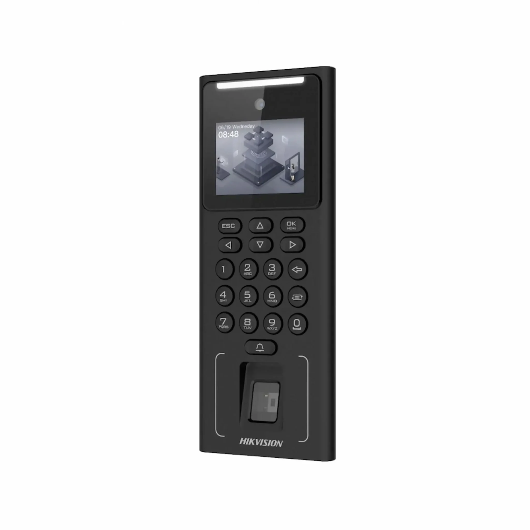 HIKVISION TERMINAL DE ACCESO FACIAL MINMOE HUELLA TARJETA Y CONTRASEÑA
