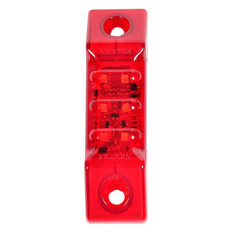 LIGHT - NEMTEK STROBE RED LED-12V - 1