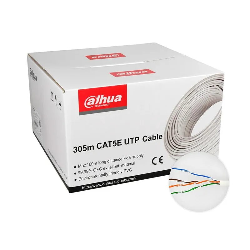 CAJA CABLE UTP DAHUA. 305MTS. CAT5E COBRE - 1