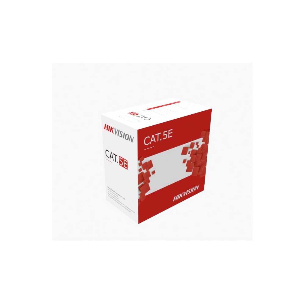 CABLE UTP CAT5E EXTERIOR 305M HIKVISION - 1