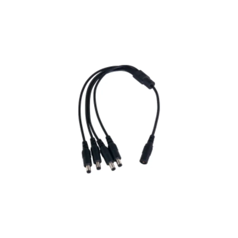 CABLE PODER ADAPTADOR DE CORRIENTE DAHUA. 1 HEMBRA A 4 MACHOS. - 1