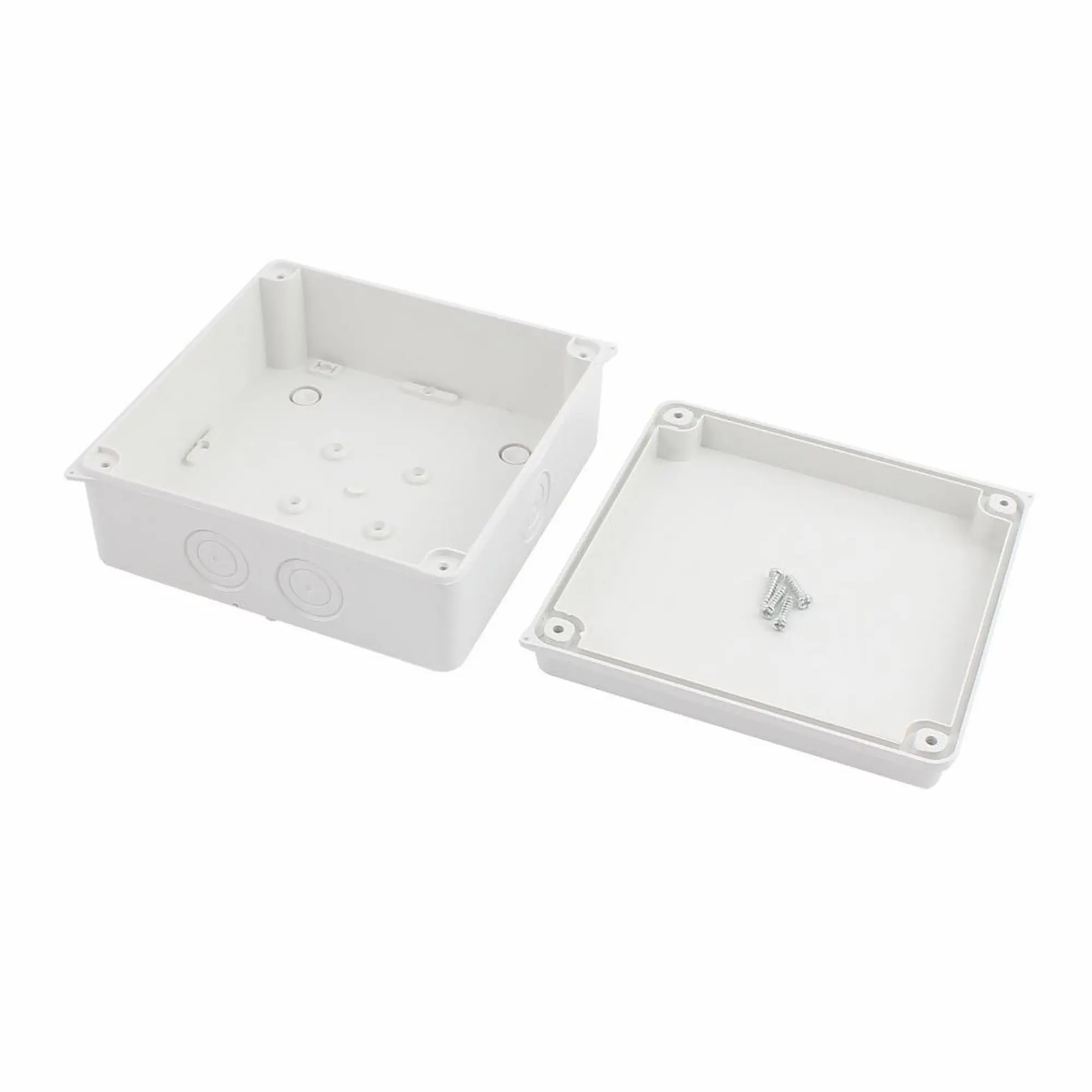 CAJA ESTANCA CUADRADA 150X150X70 CON TORNILLOS IP65 ATC - 1