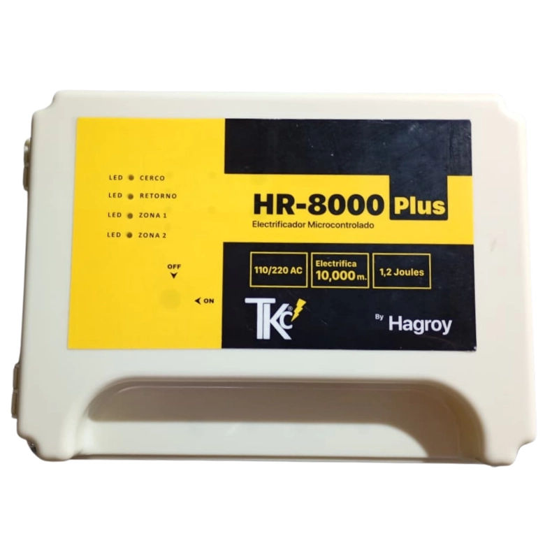 ENERGIZADOR MARCA HAGROY MODELO HR-8000 - 1