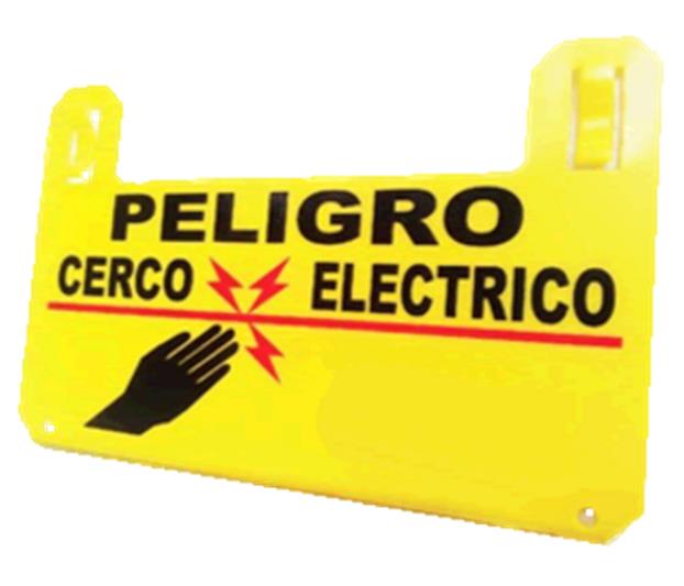 LETREROS ALTO VOLTAJE PACK DE 50 UNIDADES - 1