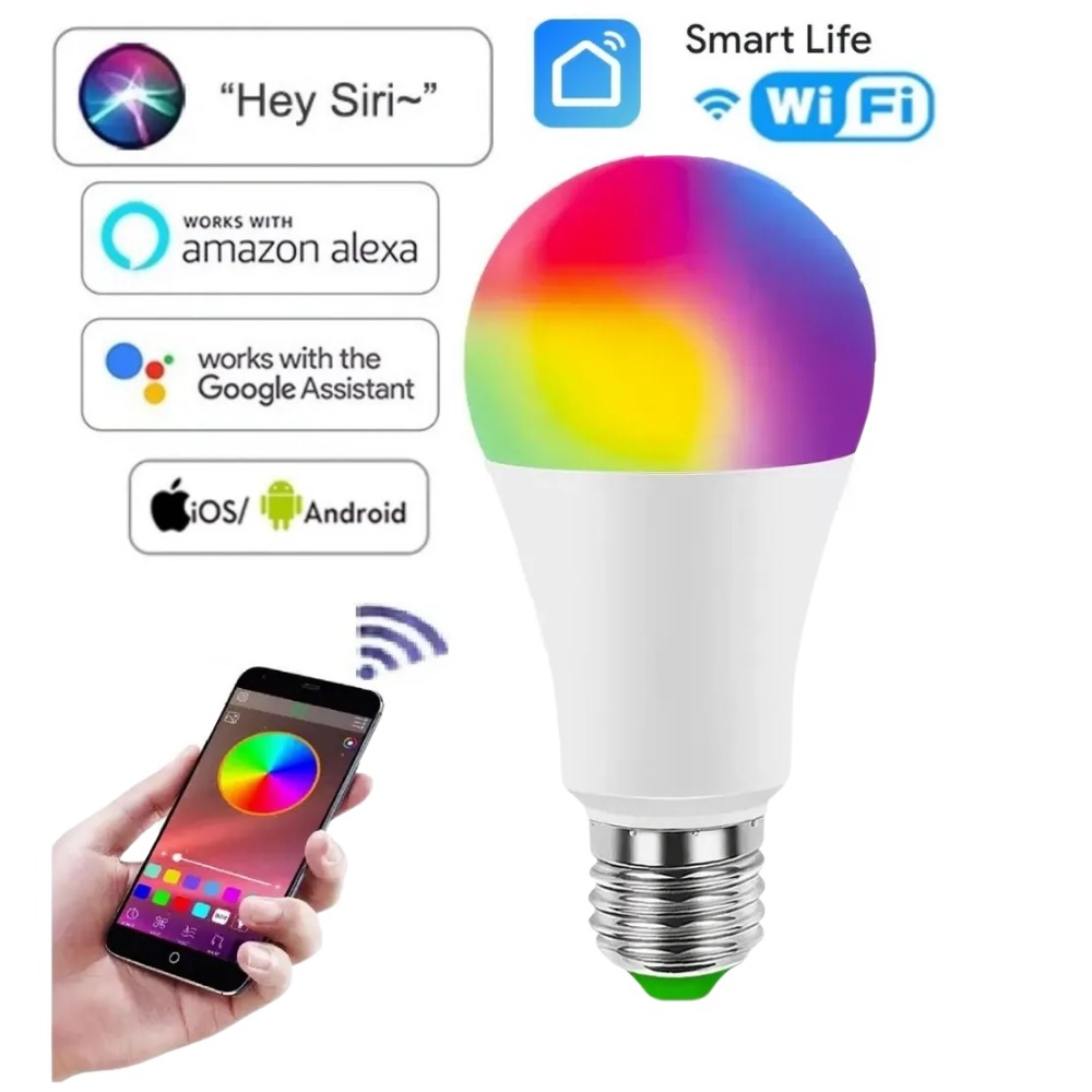 AMPOLLETA LED WIFI 900 LUMENS - 1