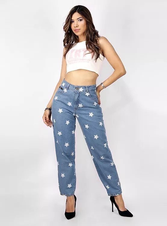 JEANS MOM CELESTE DIRTY JEANS JE2707C - 1