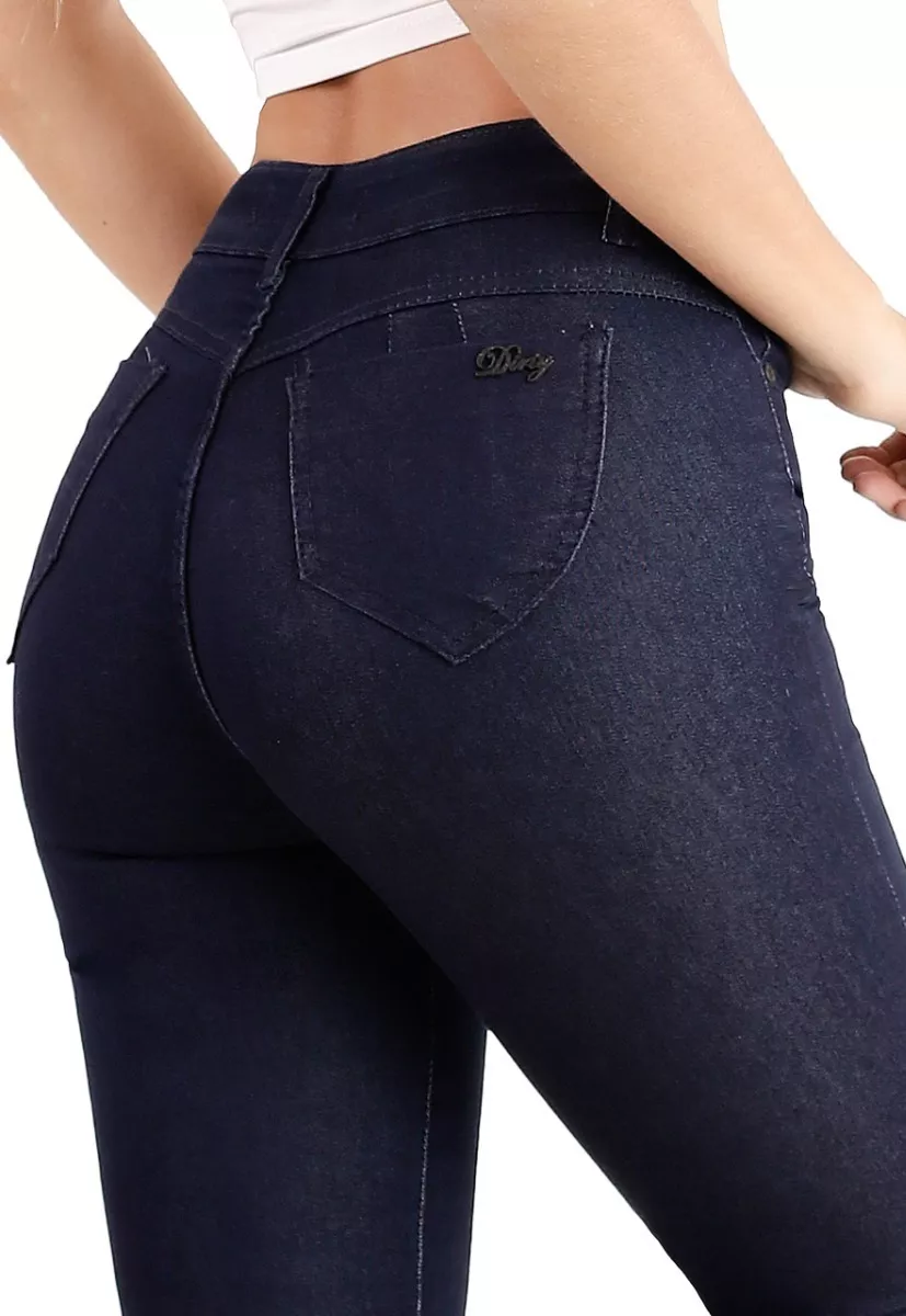 JEANS UNISEX DIRTY JEANS AZUL PITILLO DIRTY JE2201AZ - 4