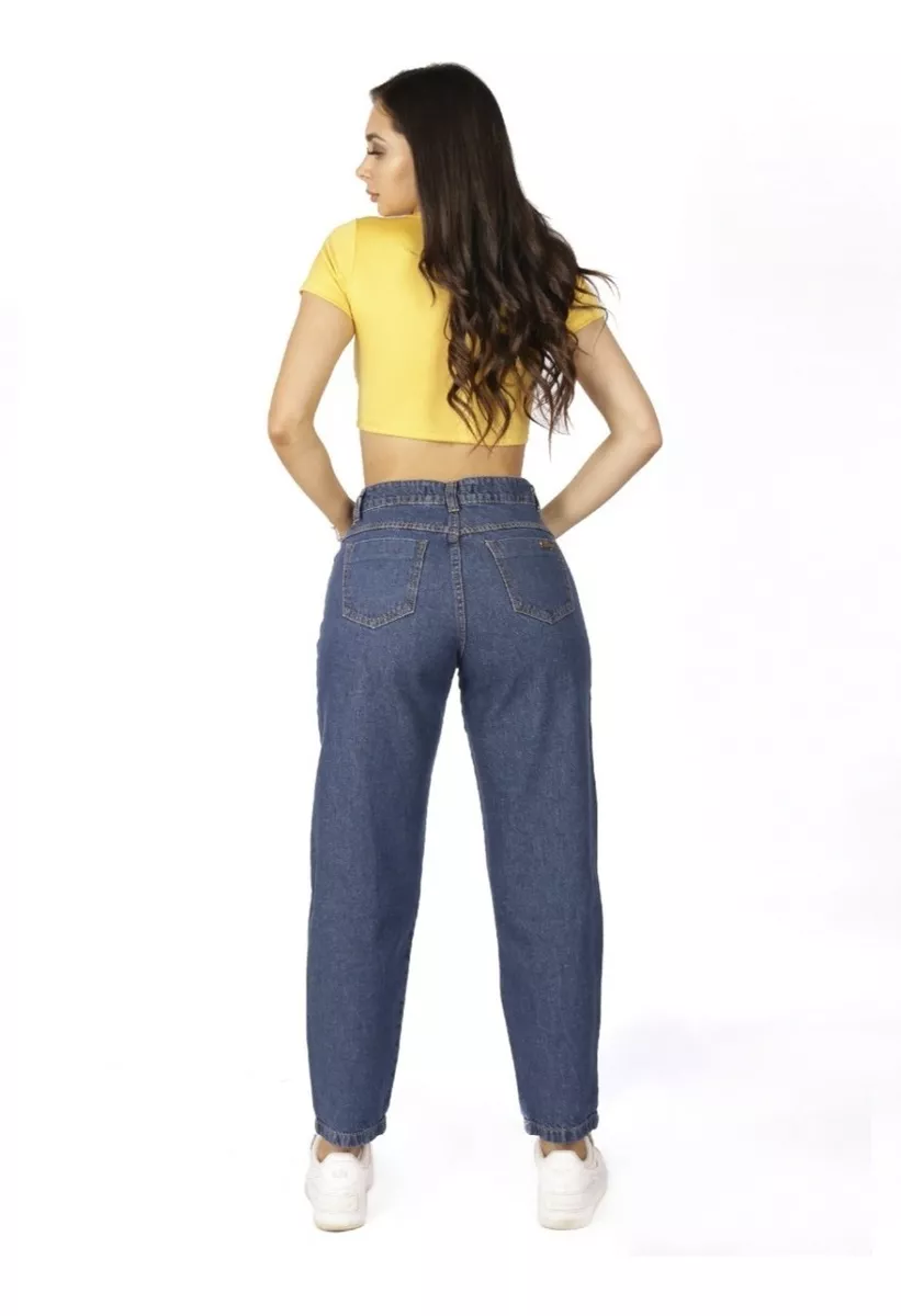 JEANS MOM NEGRO DIRTY JEANS JE2410A - 2