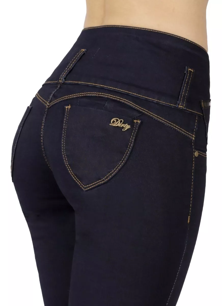 JEANS PITILLO AZUL DIRTY JEANS JE2709A - 4