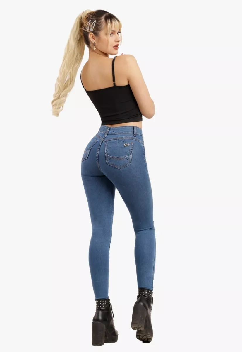 JEANS PITIILO CELESTE DIRTY JEANS JE2501C - 2