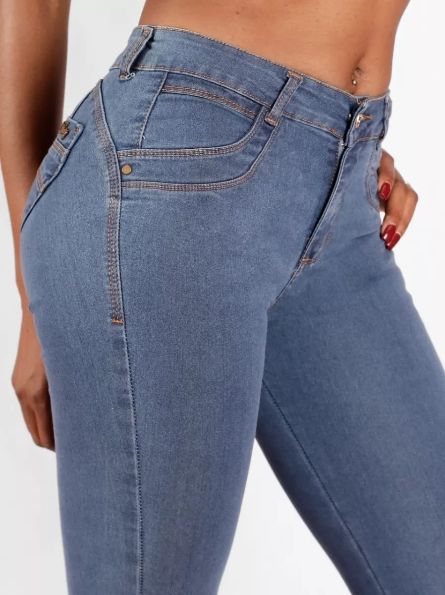 JEANS PITIILO CELESTE DIRTY JEANS JE2681C - 3