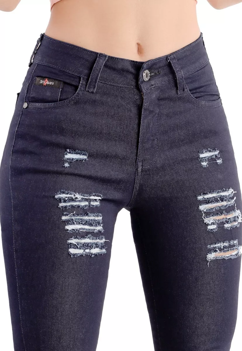 JEANS PITILLO AZUL DESTROYER DIRTY JEANS JE2201AD - 3