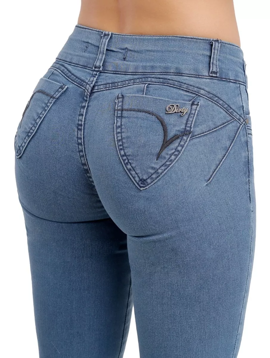 JEANS PITILLO CELESTE DIRTY JEANS JE2619DR - 4