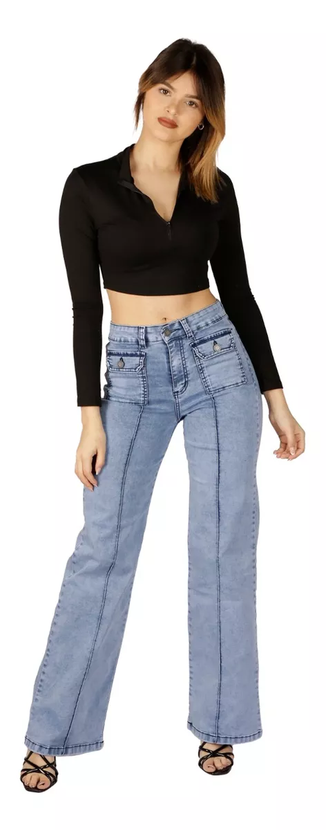 JEANS RECTO CELESTE JE3517C - 1