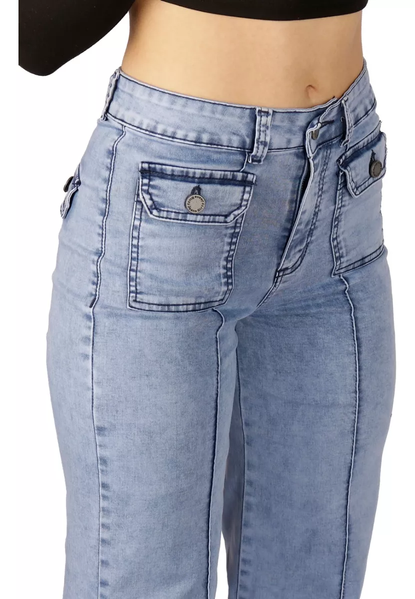 JEANS RECTO CELESTE JE3517C - 3