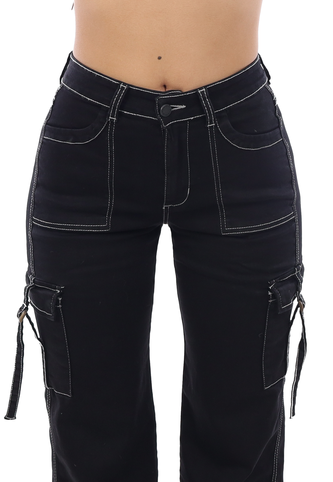 JEANS CARGO MUJER JE3278N - 4