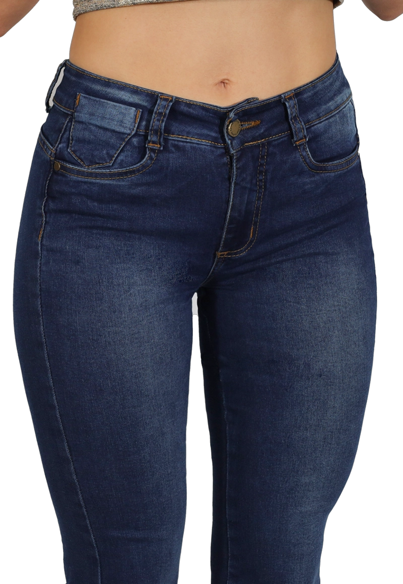 JEANS FLARE AZUL MUJER JE3946A - 3
