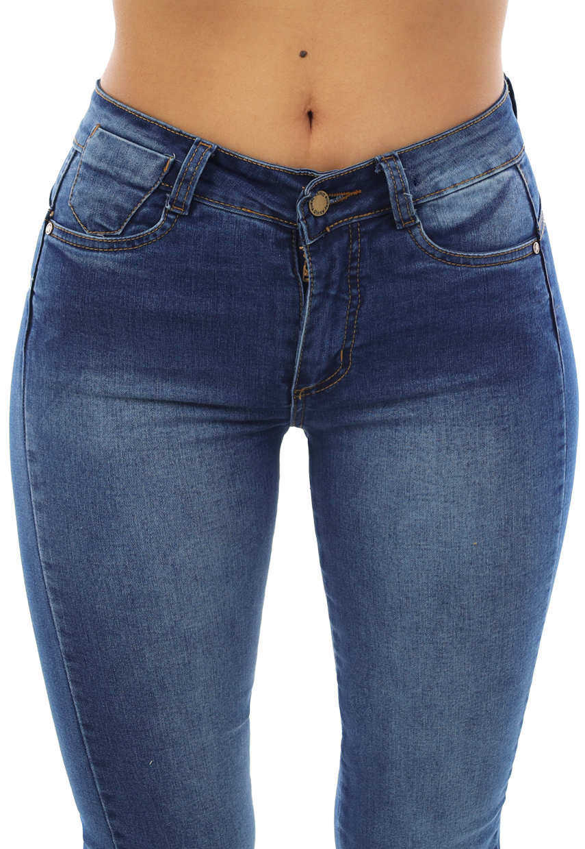 JEANS FLARE AZUL MUJER JE3946A - 3