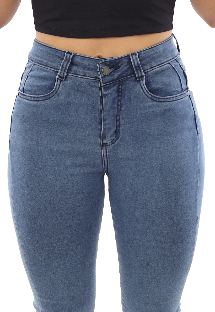 JEANS PITILLO CELESTE MUJER JE3338P - 3