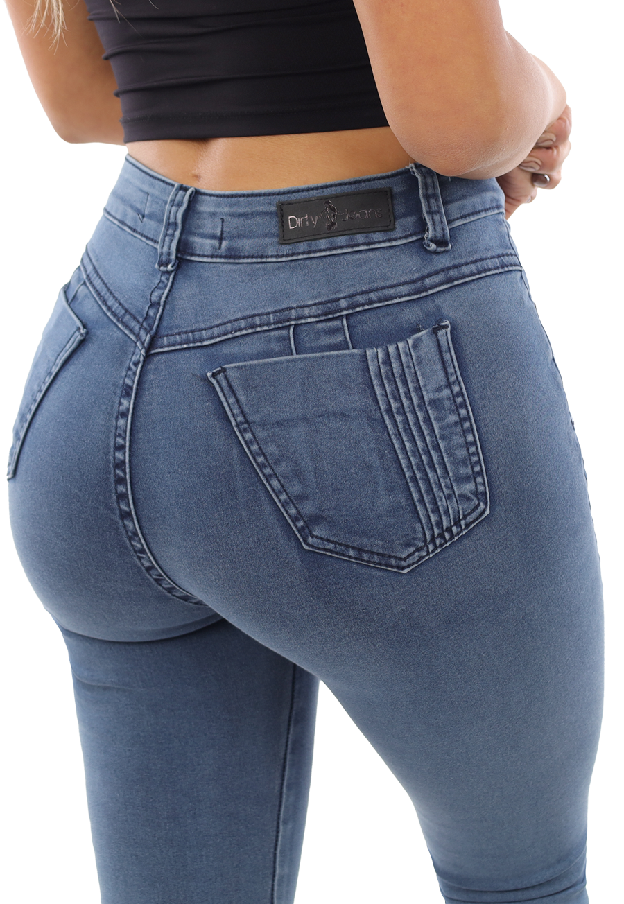 JEANS PITILLO CELESTE MUJER JE3338P - 4