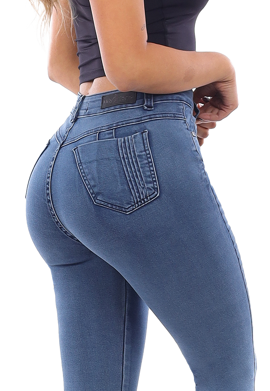 JEANS PITILLO CELESTE MUJER JE3338P - 5