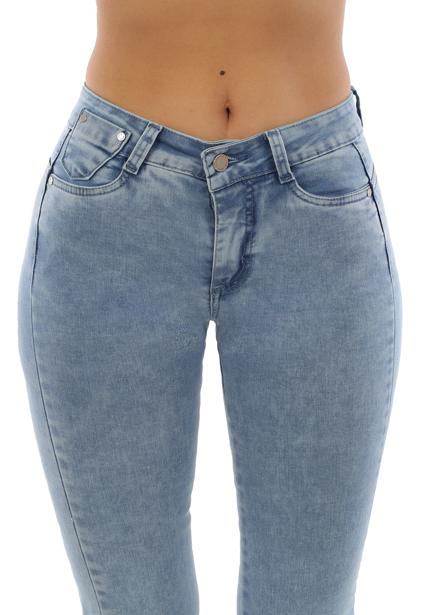 JEANS FLARE CELESTE MUJER JE3946C - 3