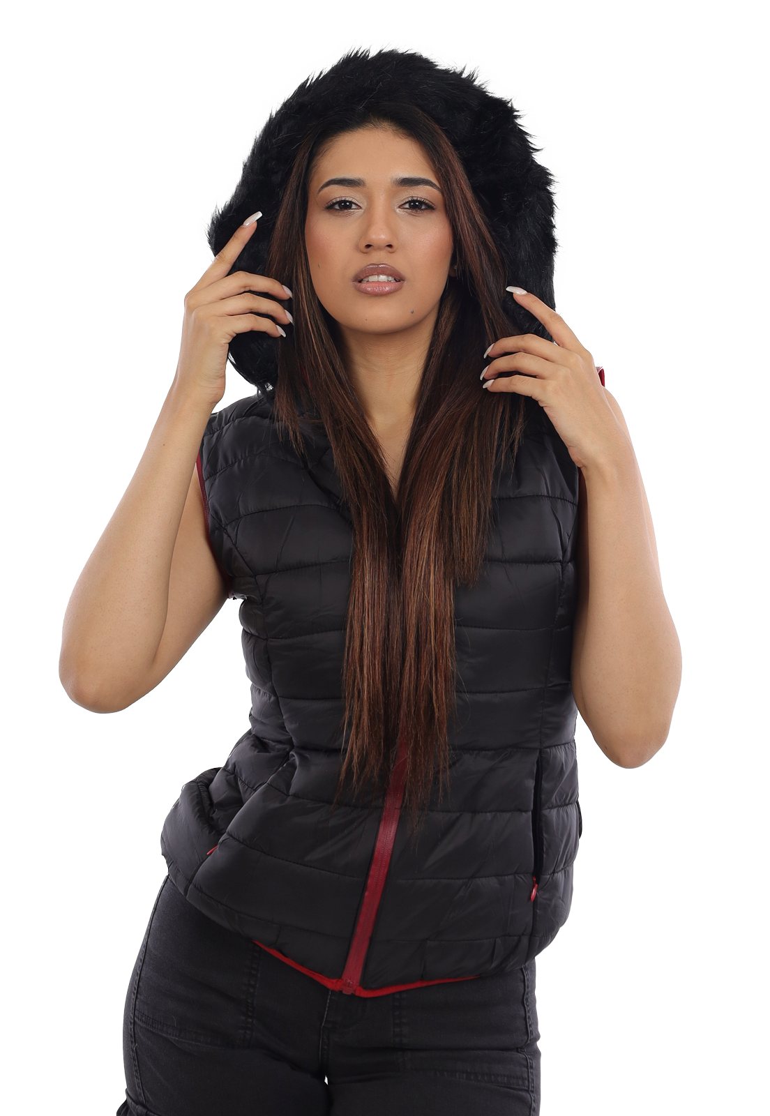 CHAQUETA MUJER DIRTY JEANS NEGRA CH90N - 3