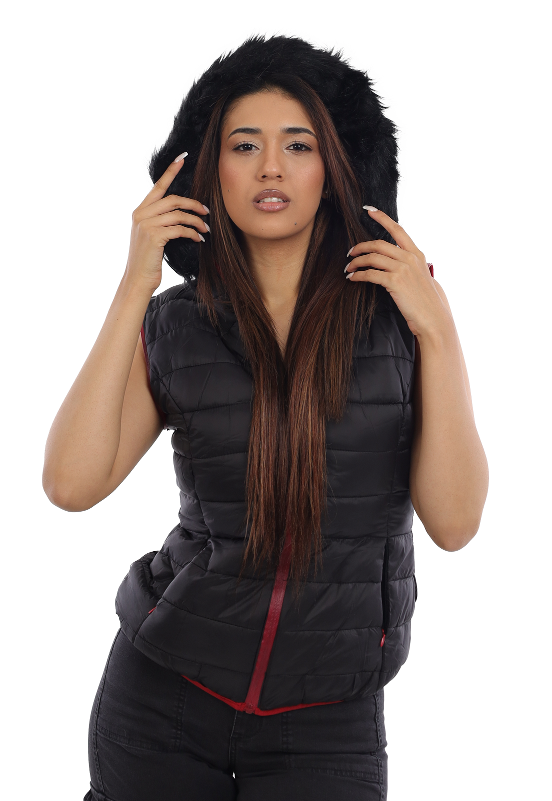 CHAQUETA MUJER DIRTY JEANS NEGRA CH90N - 3