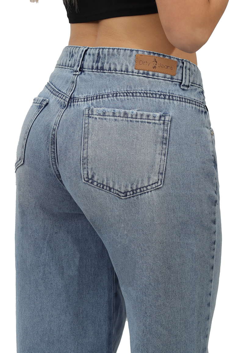 JEANS MUJER WIDE LEG JE4012C - 4