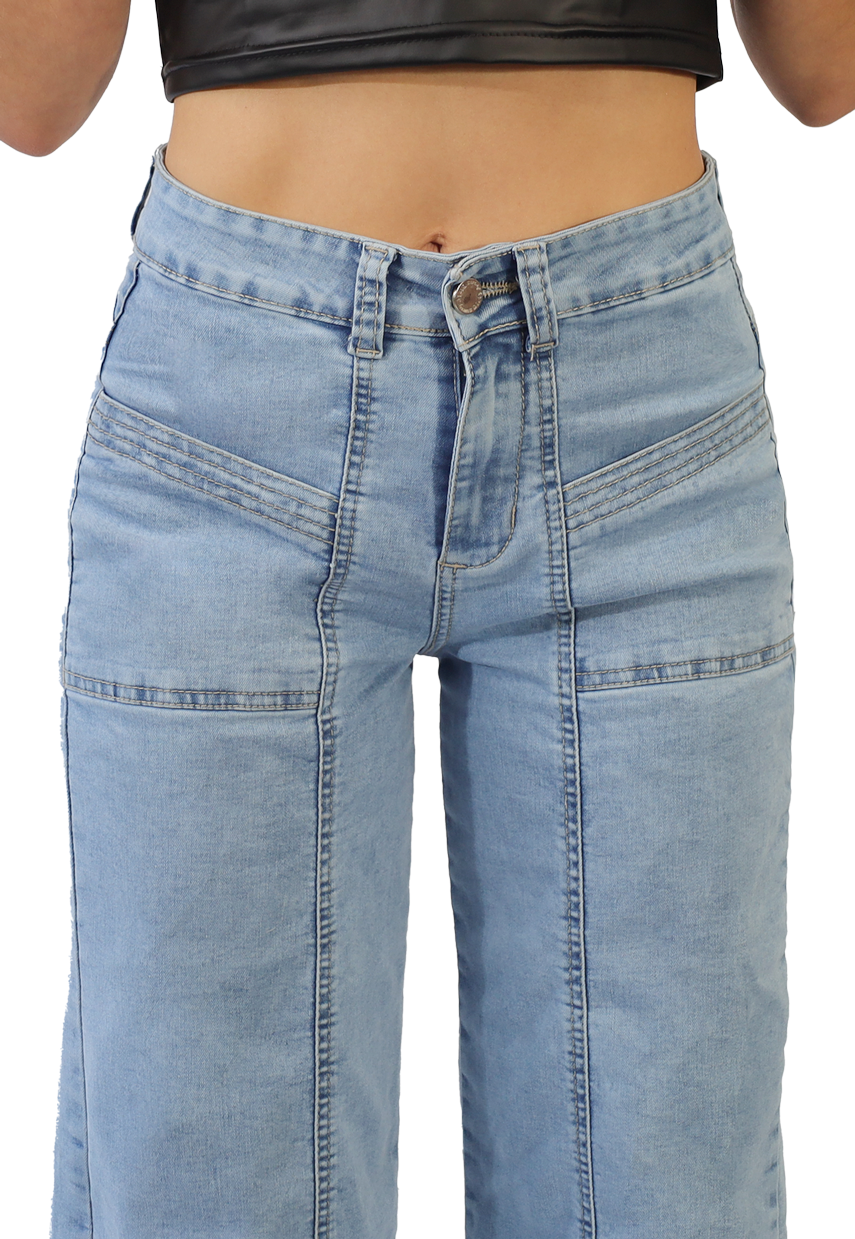 JEANS CARGO MUJER JE4028C - 3