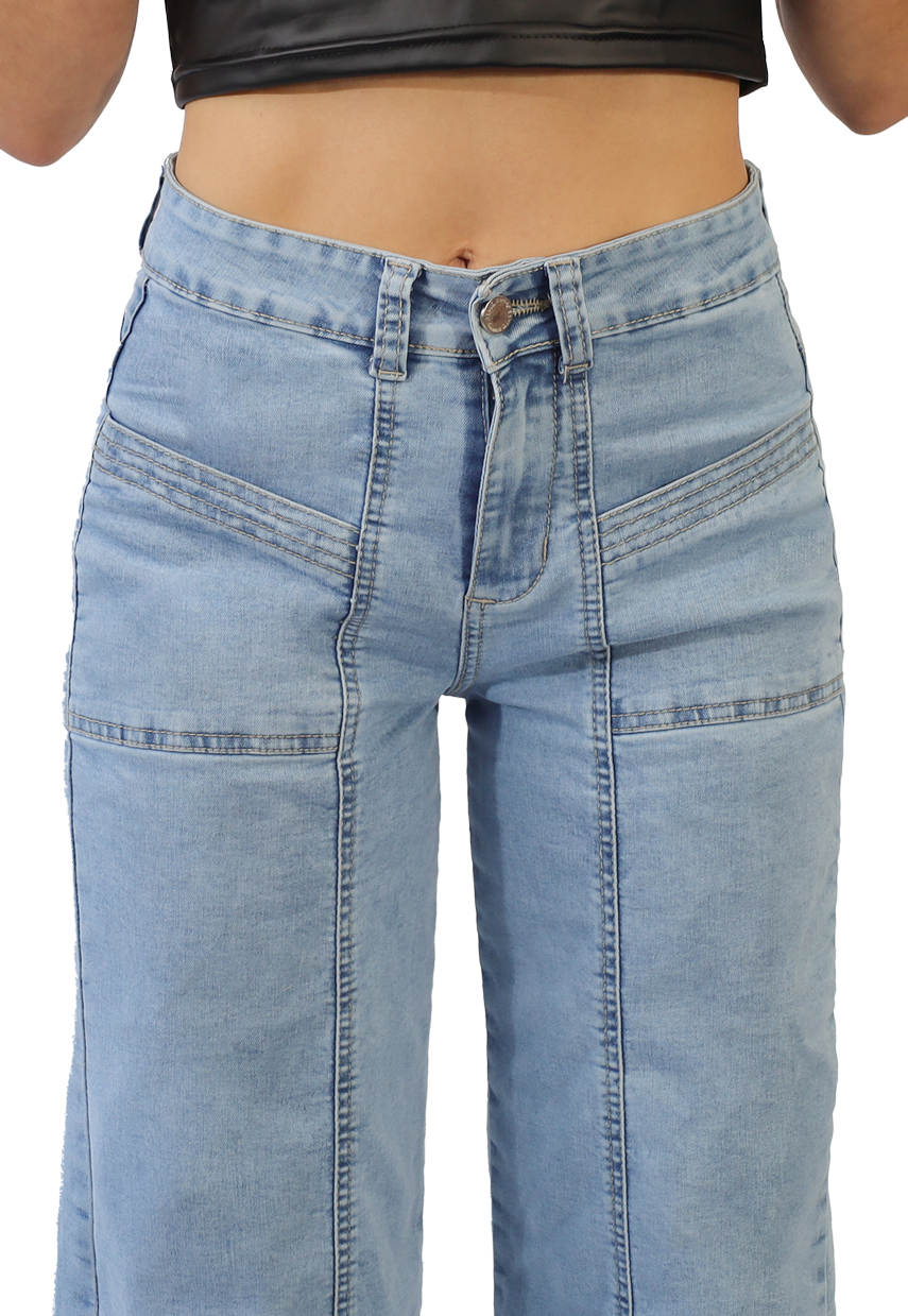 JEANS CARGO MUJER JE4028C - 3