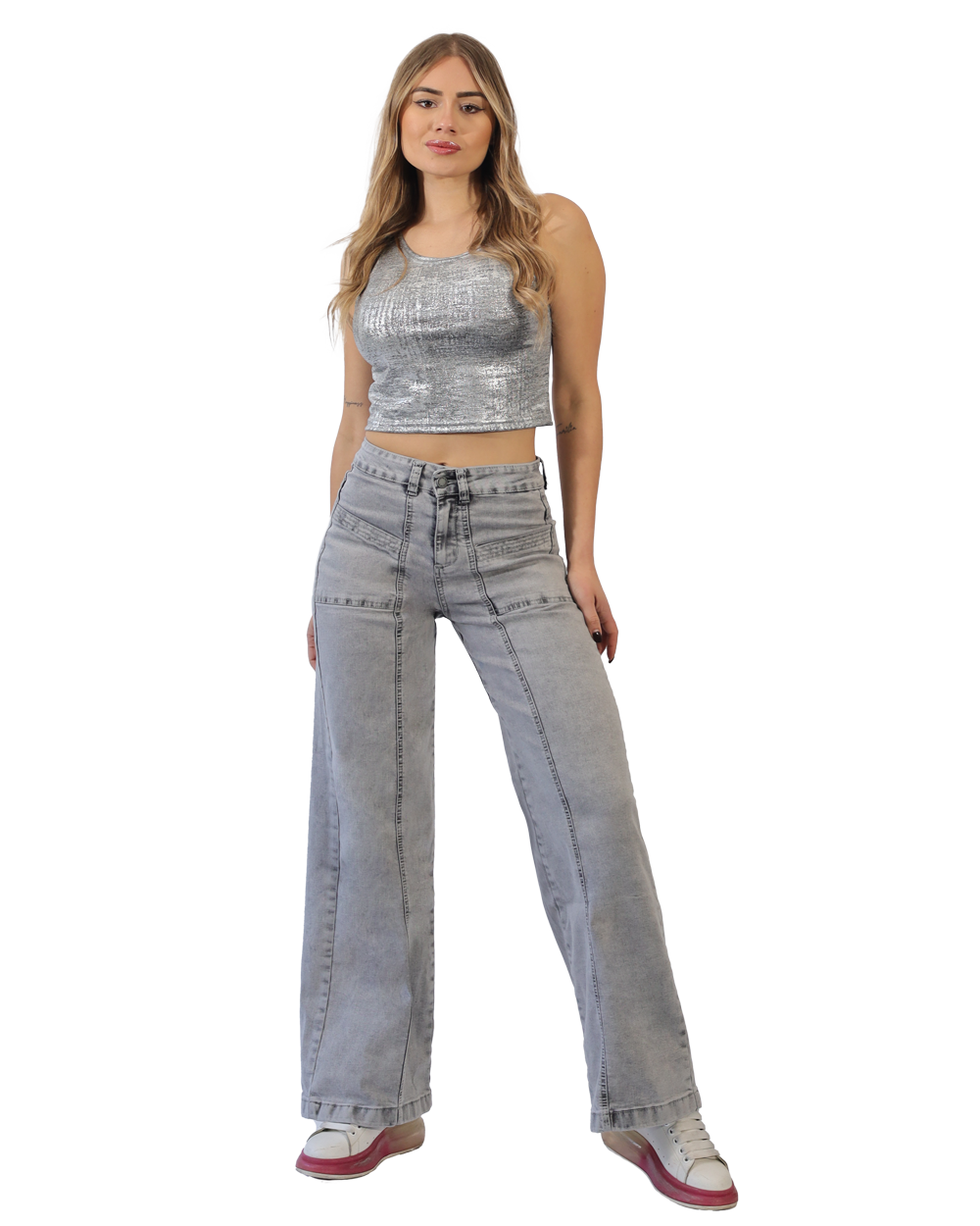 JEANS RECTO MUJER JE4028GC - 1
