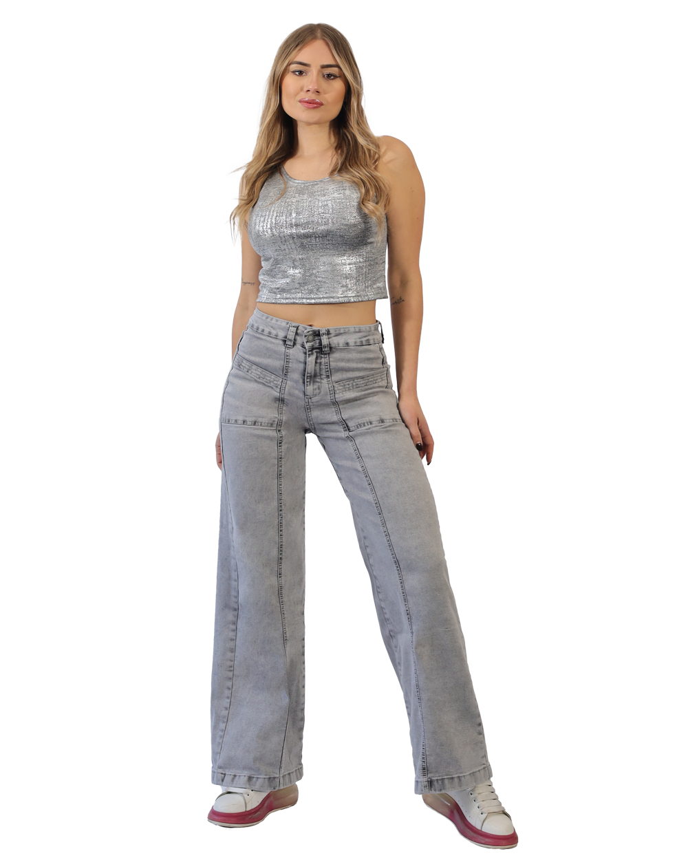 JEANS RECTO MUJER JE4028GC - 1